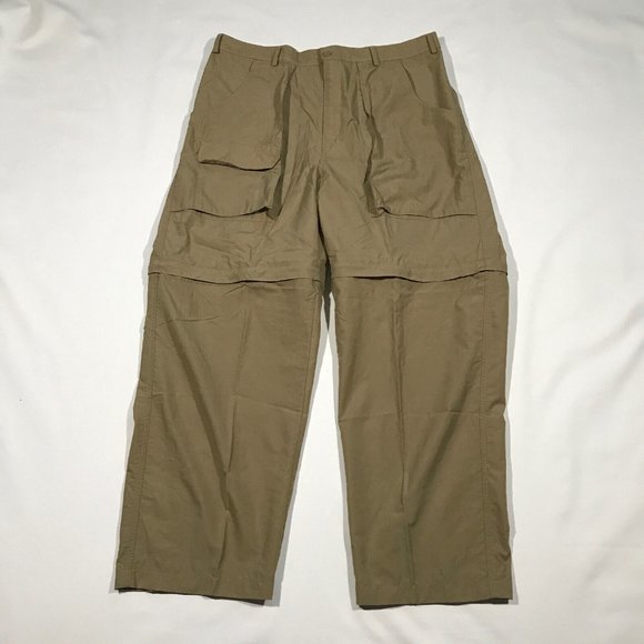 Field Tested Guide Gear Nylon Convertible Outdoor Hiking Pants Mens 35"X29" - Picture 1 of 4
